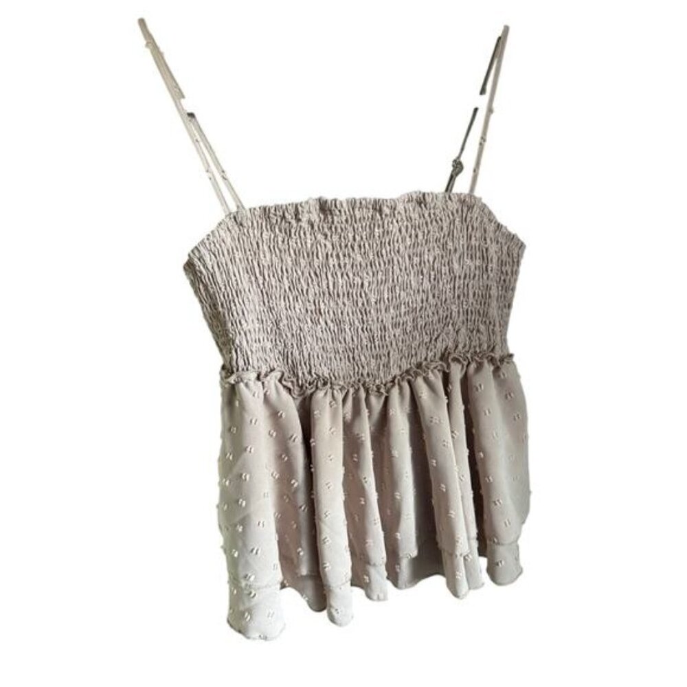 Pink babydoll tank top SHEIN size L